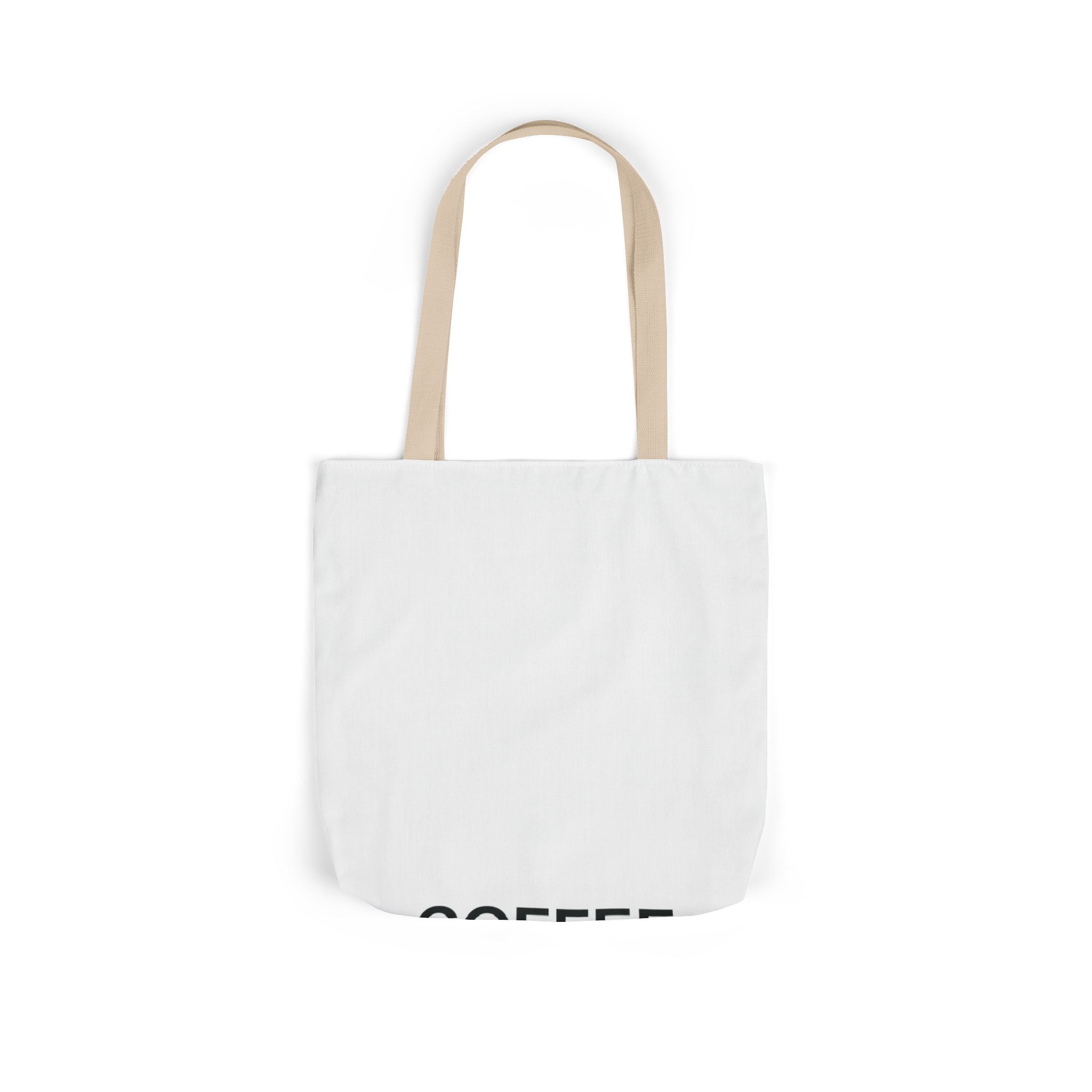 Coffee and Dog Cuddles Canvas Tote Bag