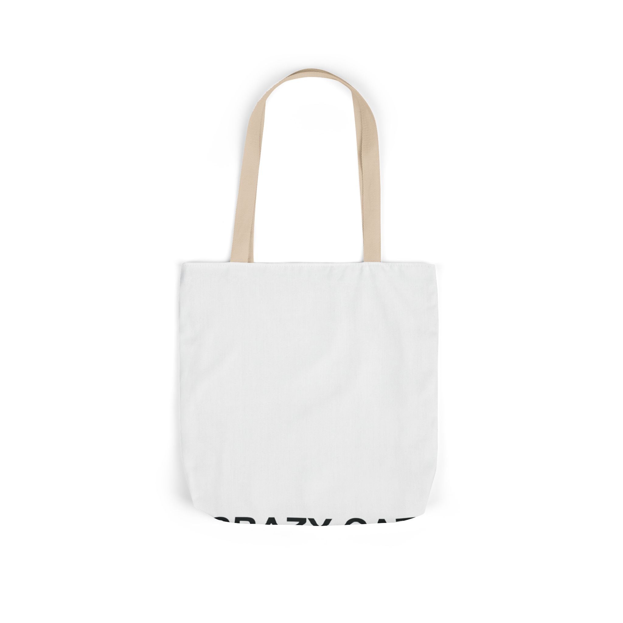 Crazy Cat Person Canvas Tote Bag