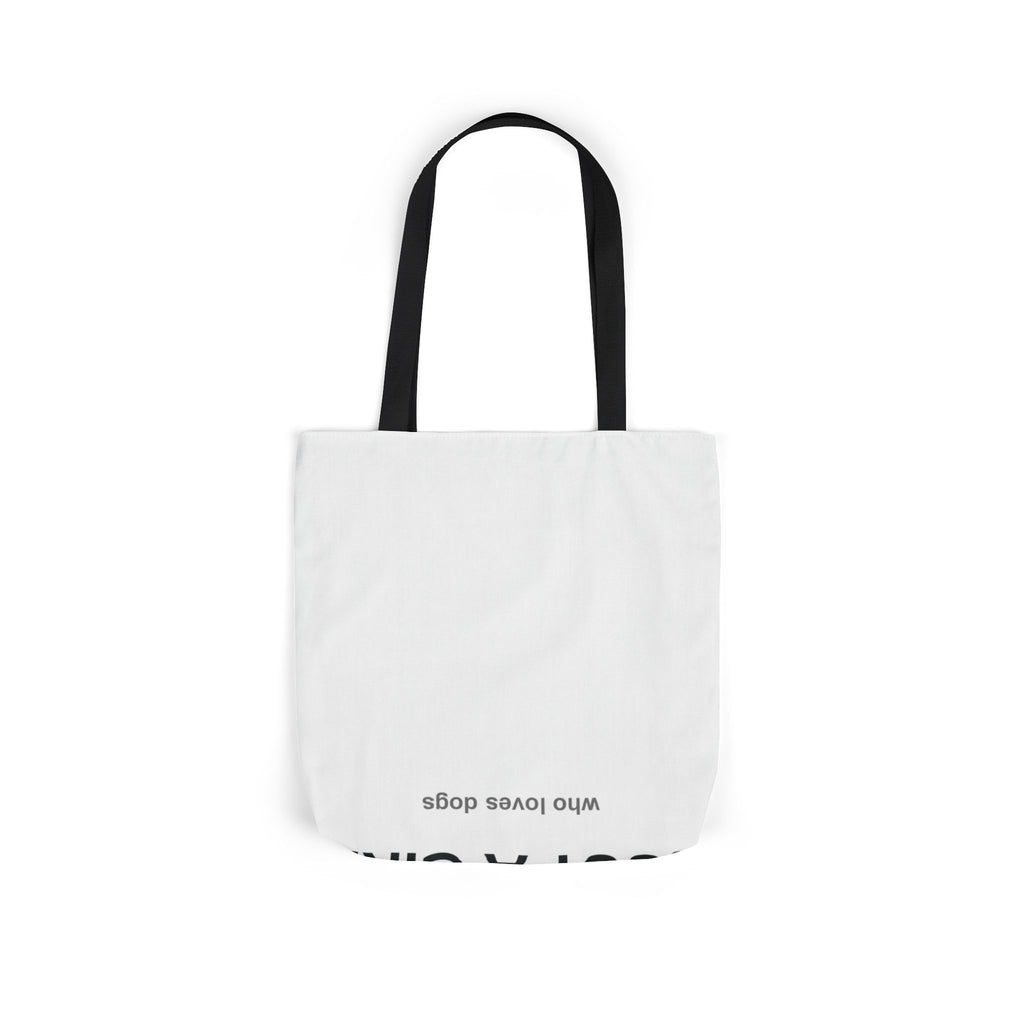 Just a Girl Who Loves Dogs Canvas Tote Bag