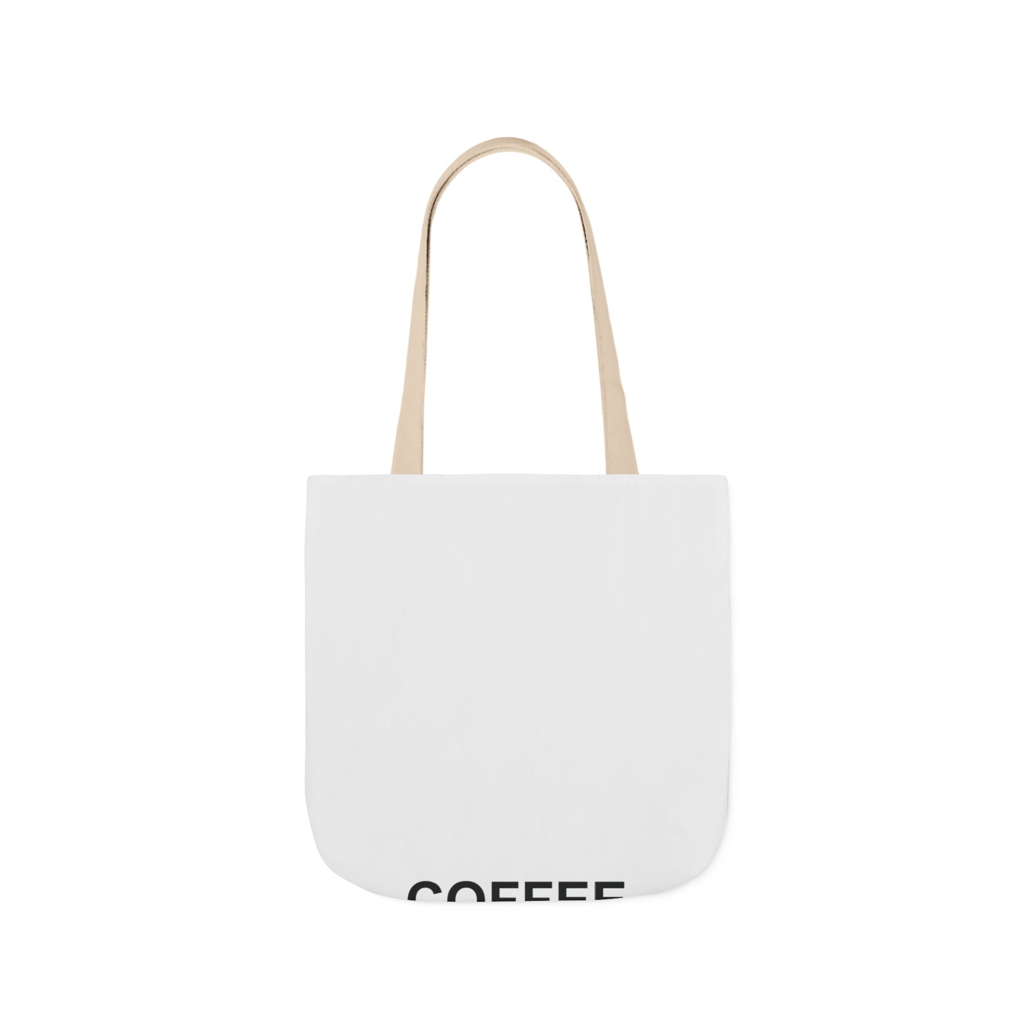 Coffee and Dog Cuddles Canvas Tote Bag