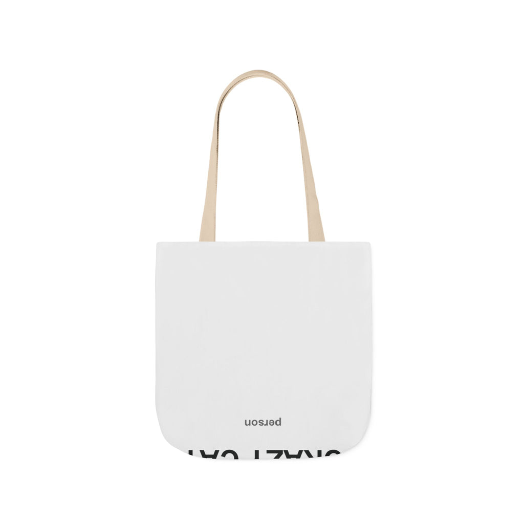 Crazy Cat Person Canvas Tote Bag