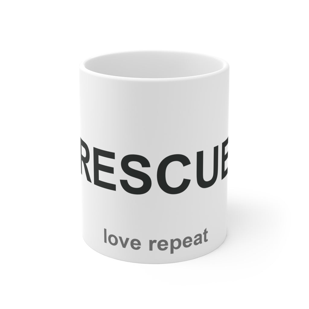 Rescue Love Repeat - Adopt Rescue Pet Gift