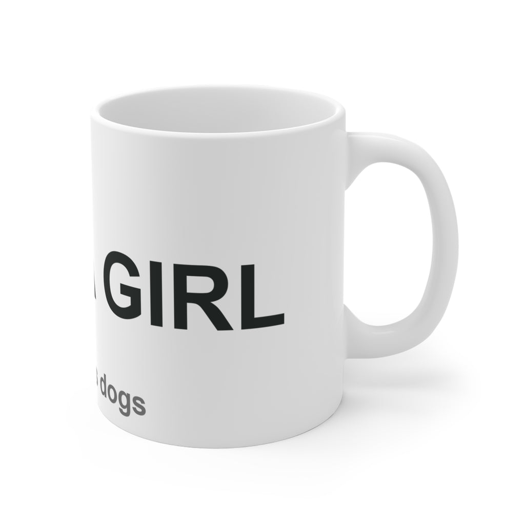 Just a Girl Who Loves Dogs - Dog Lover Gift for Her