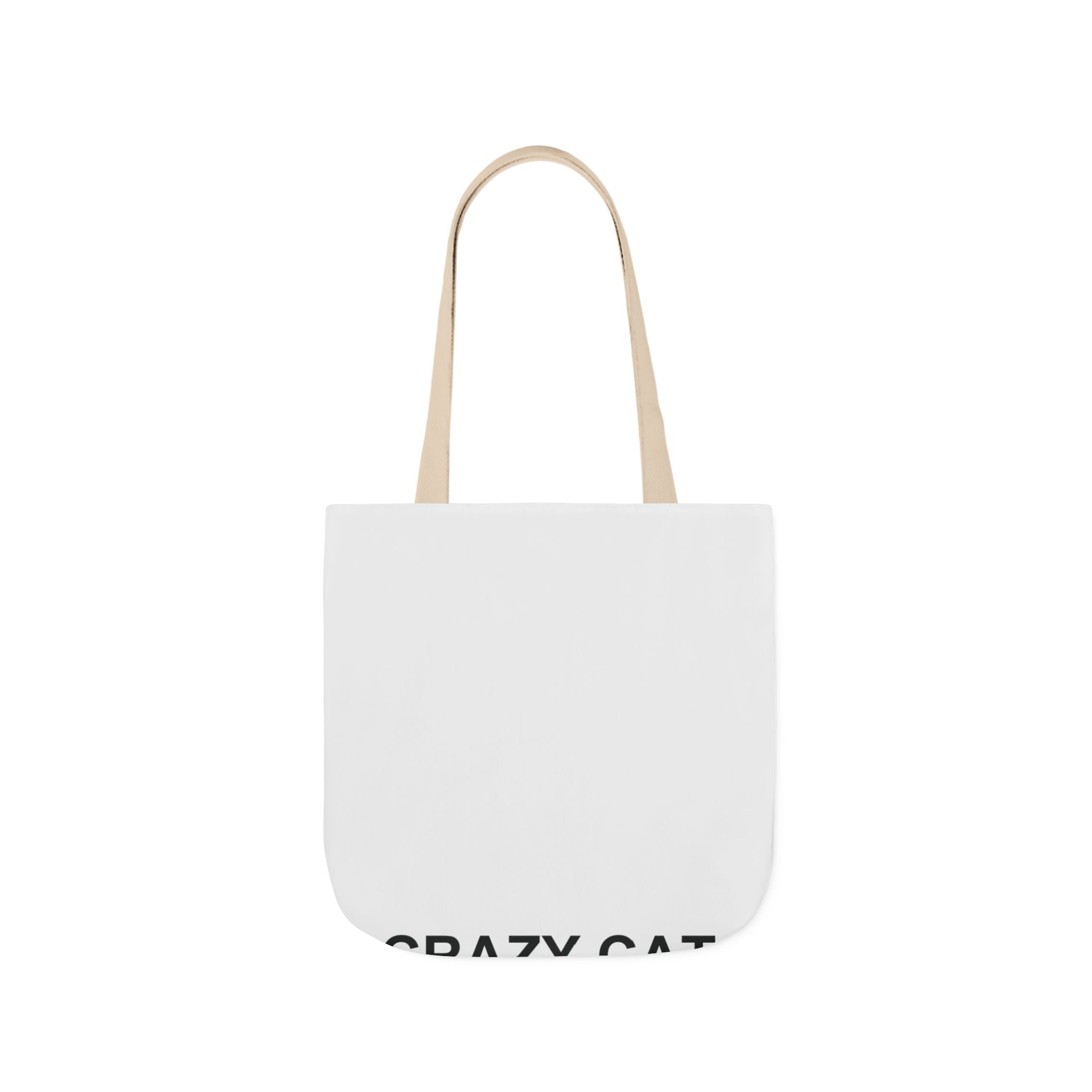 Crazy Cat Person Canvas Tote Bag
