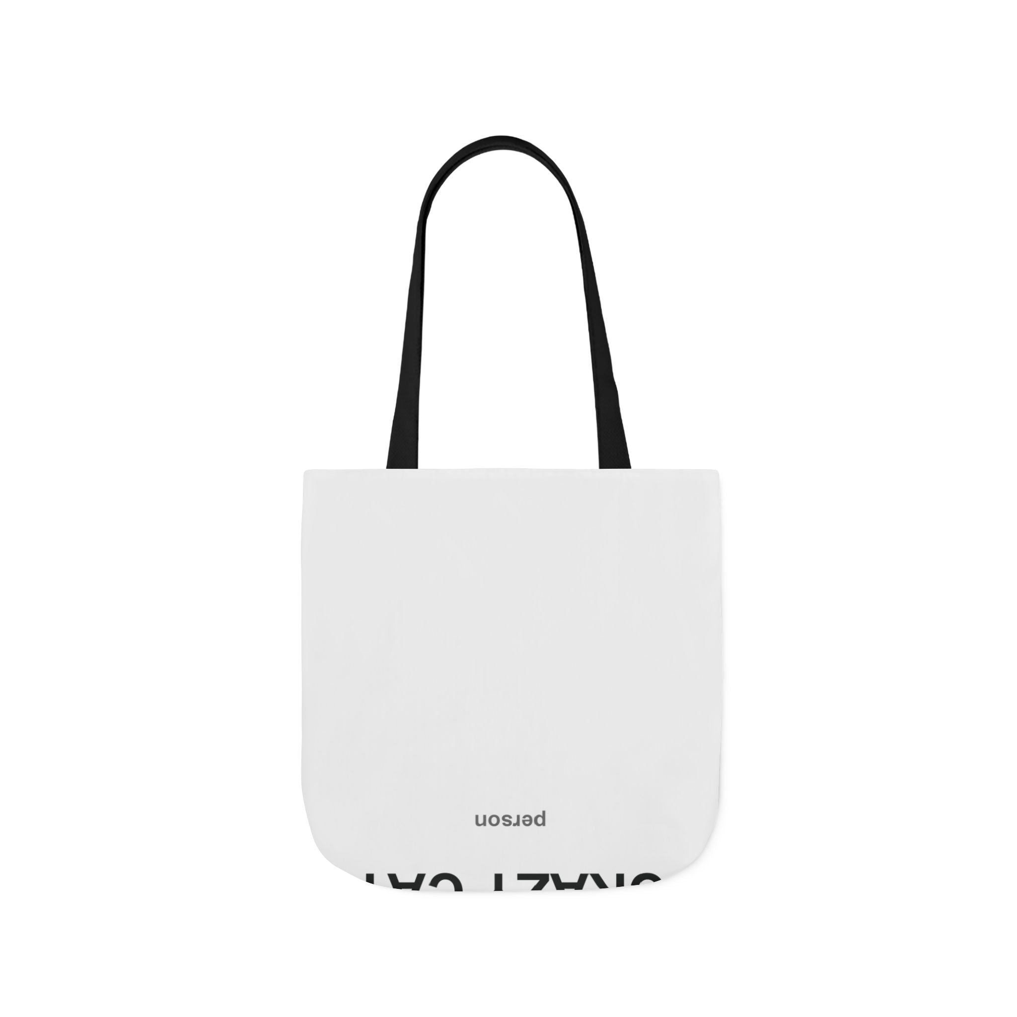 Crazy Cat Person Canvas Tote Bag