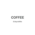 Coffee and Dog Cuddles Kiss-Cut Stickers