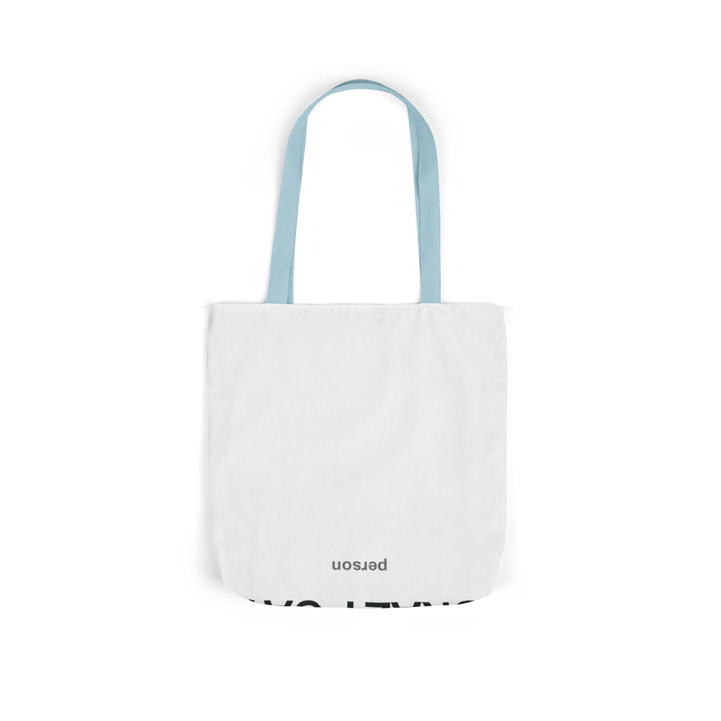Crazy Cat Person Canvas Tote Bag