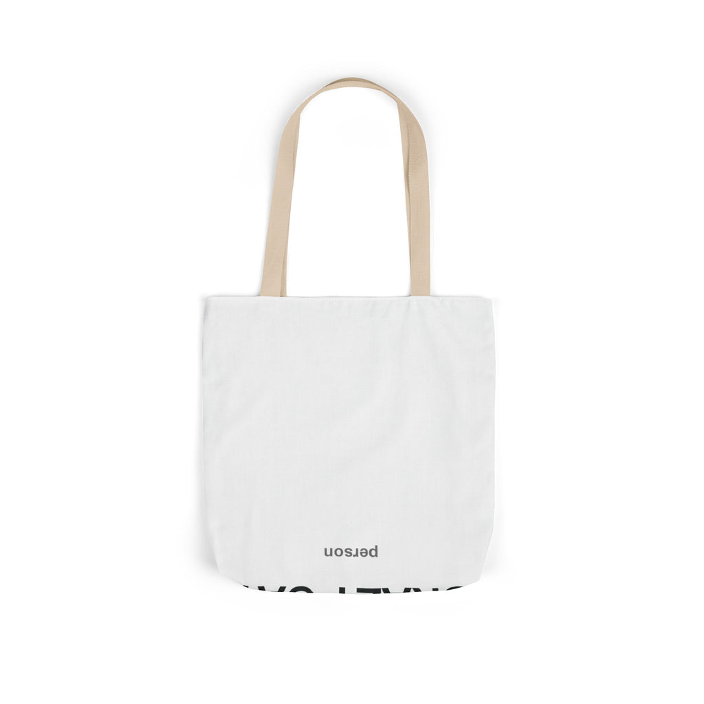 Crazy Cat Person Canvas Tote Bag