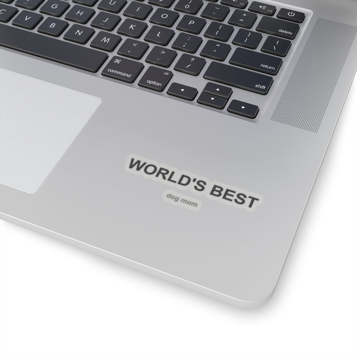 World's Best Dog Mom Kiss-Cut Stickers