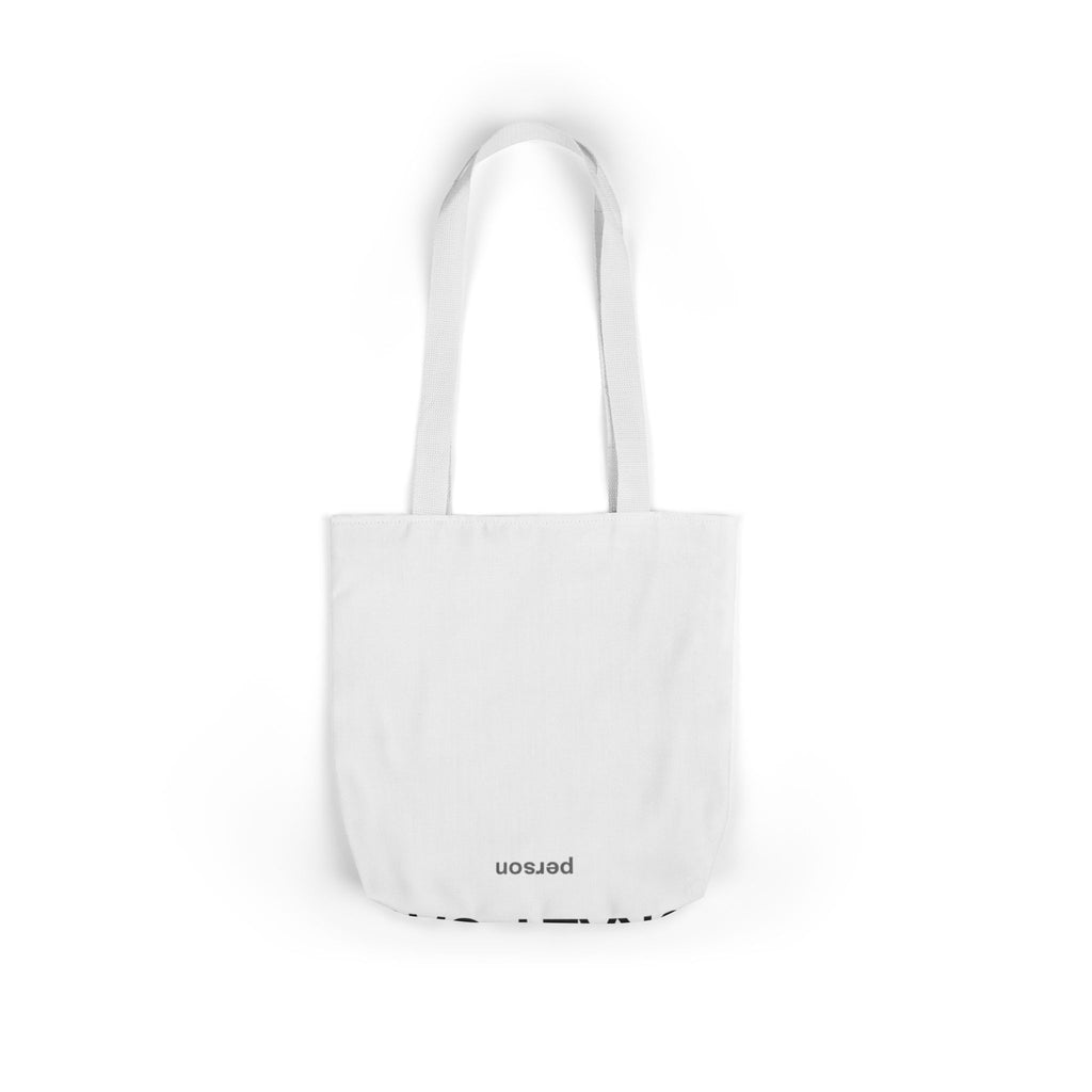 Crazy Cat Person Canvas Tote Bag