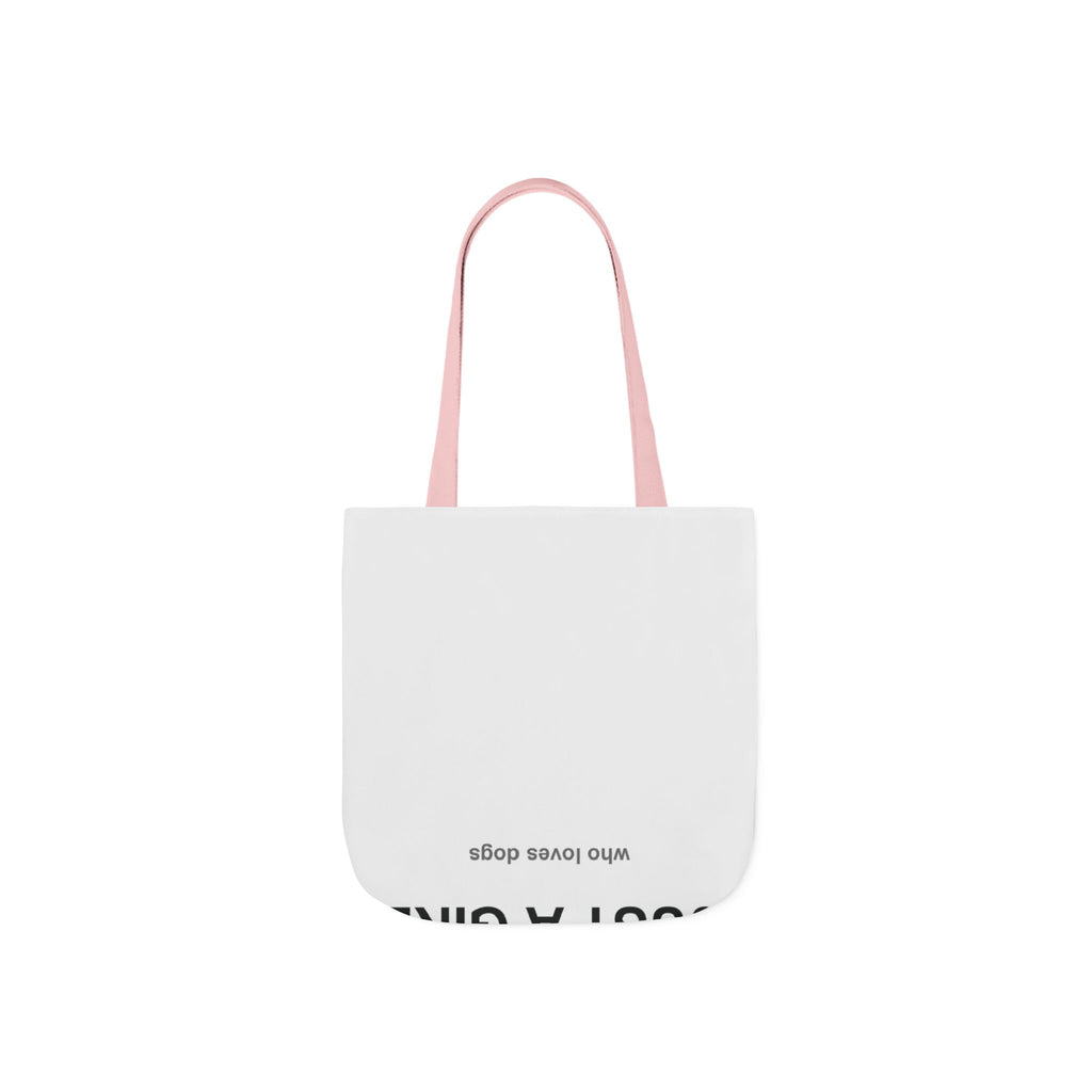 Just a Girl Who Loves Dogs Canvas Tote Bag