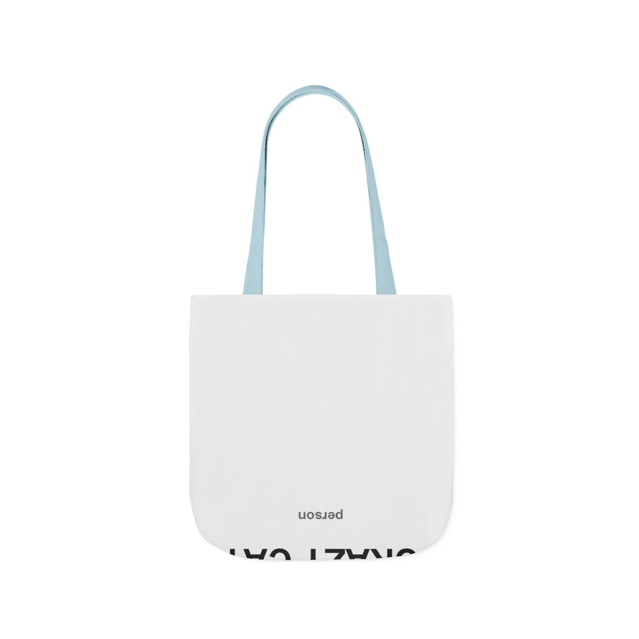 Crazy Cat Person Canvas Tote Bag