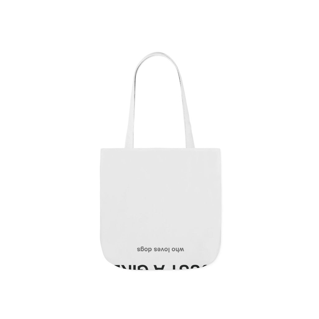 Just a Girl Who Loves Dogs Canvas Tote Bag