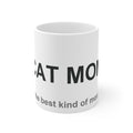 Cat Mom Mug, Custom Pet Name Mug, Cat Lover Gift, Cat Mom Gift, Gift for Cat Owner, Cat Coffee Mug, New Kitten Gift, Cat Mom Coffee Cup