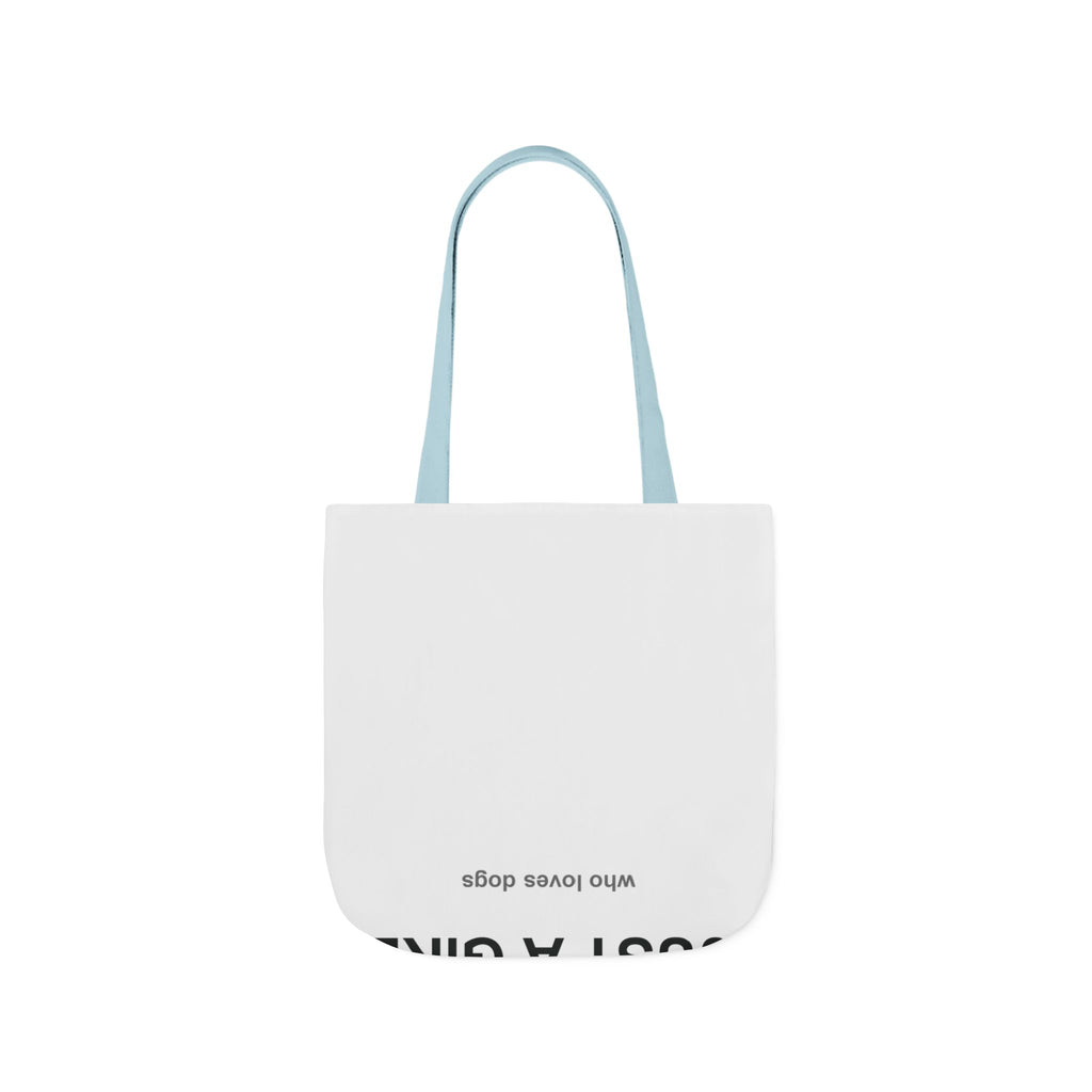 Just a Girl Who Loves Dogs Canvas Tote Bag