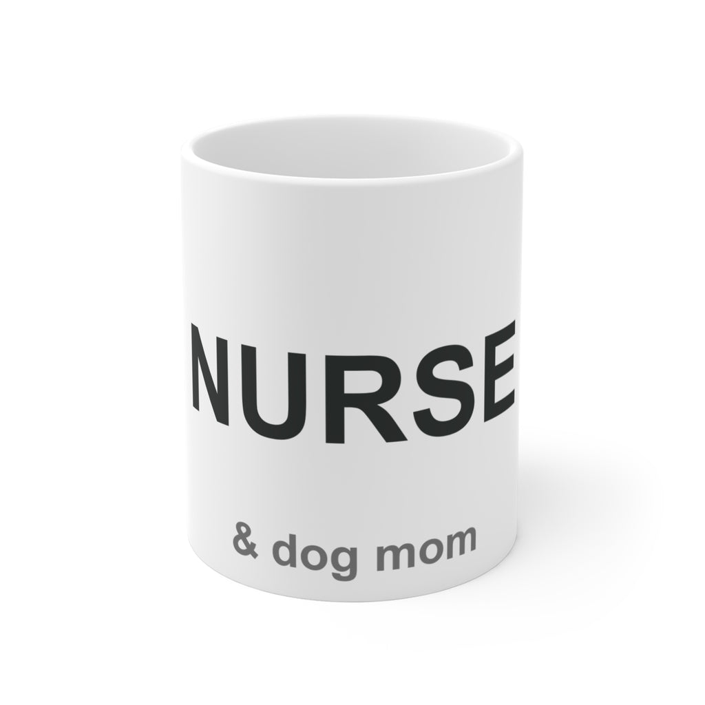 Nurse and Dog Mom - Nurse Dog Lover Gift & Design