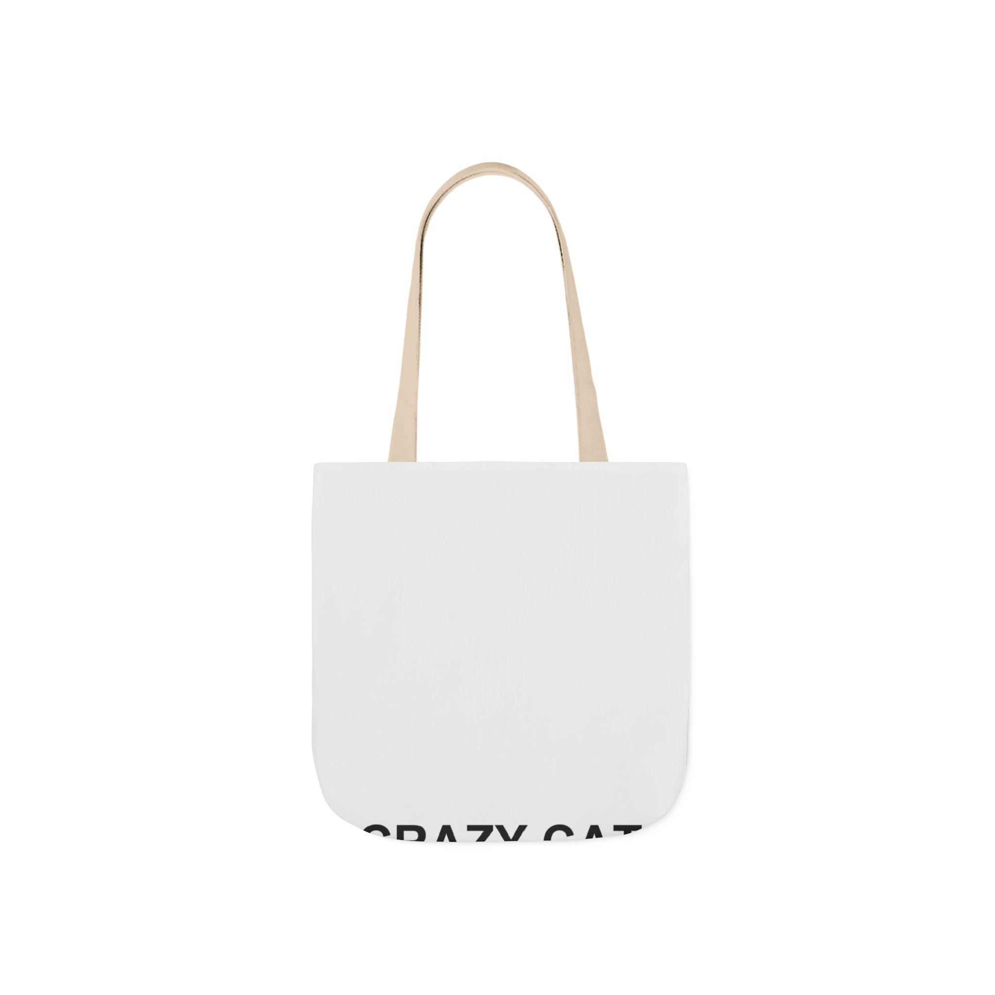 Crazy Cat Person Canvas Tote Bag