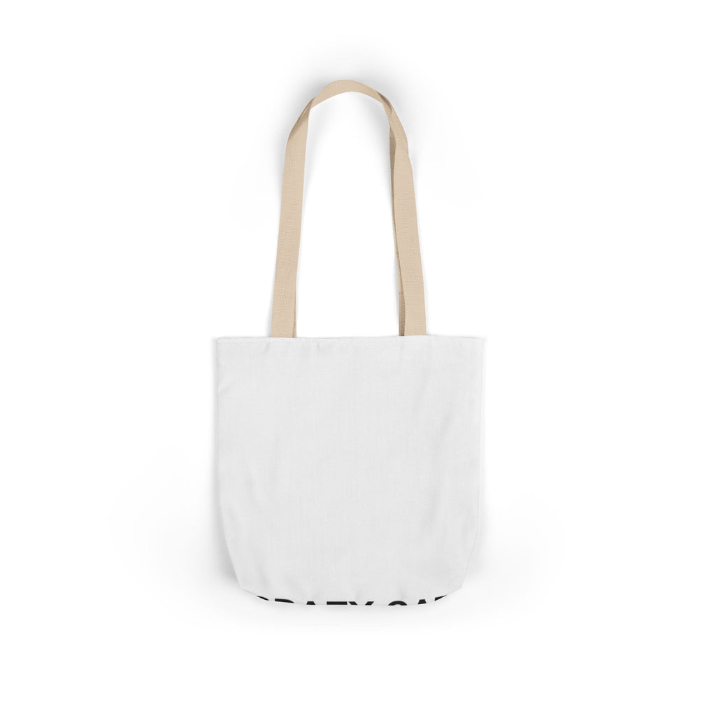 Crazy Cat Person Canvas Tote Bag