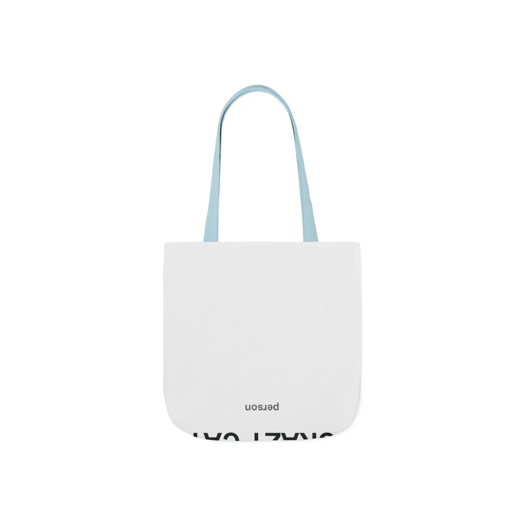 Crazy Cat Person Canvas Tote Bag