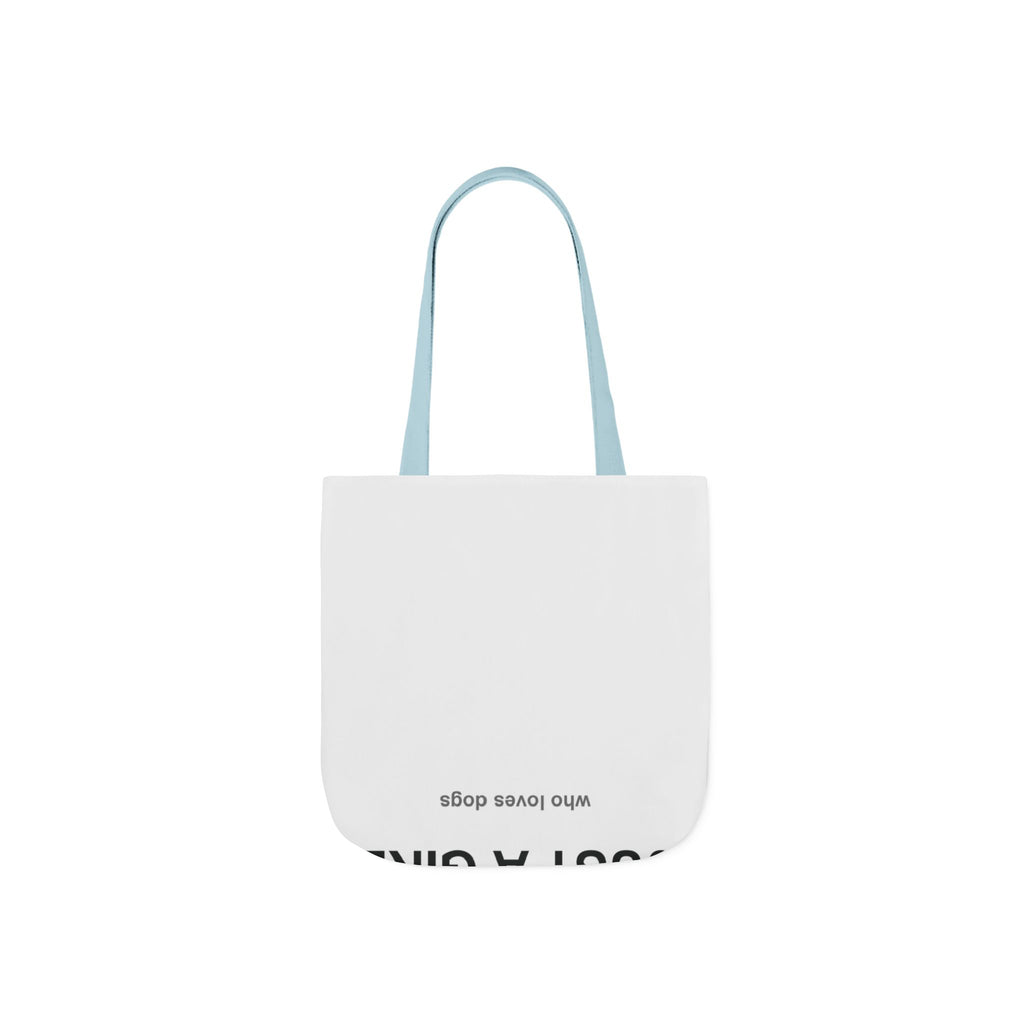 Just a Girl Who Loves Dogs Canvas Tote Bag