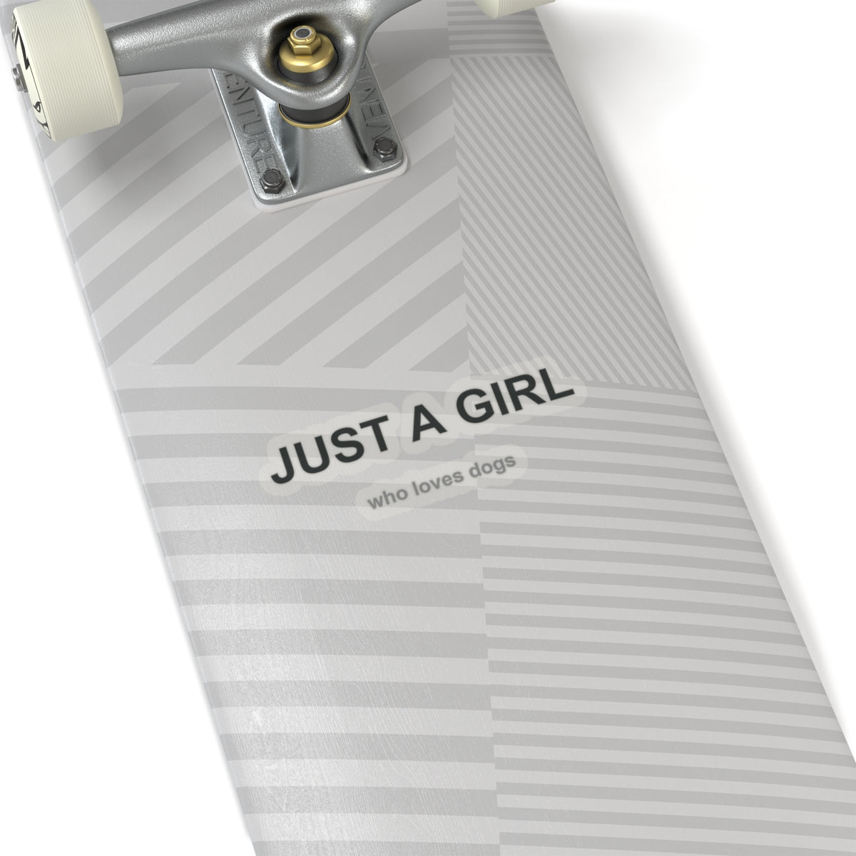 Just a Girl Who Loves Dogs Kiss-Cut Stickers
