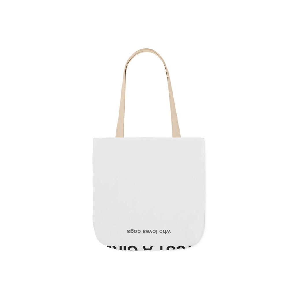 Just a Girl Who Loves Dogs Canvas Tote Bag