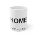 Home With My Dog - Cozy Dog Lover Gift & Design